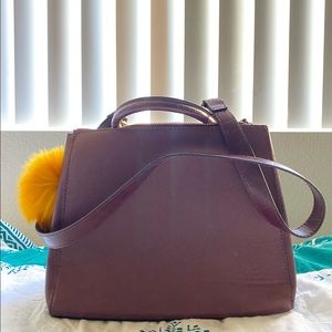 H&M burgundy purse